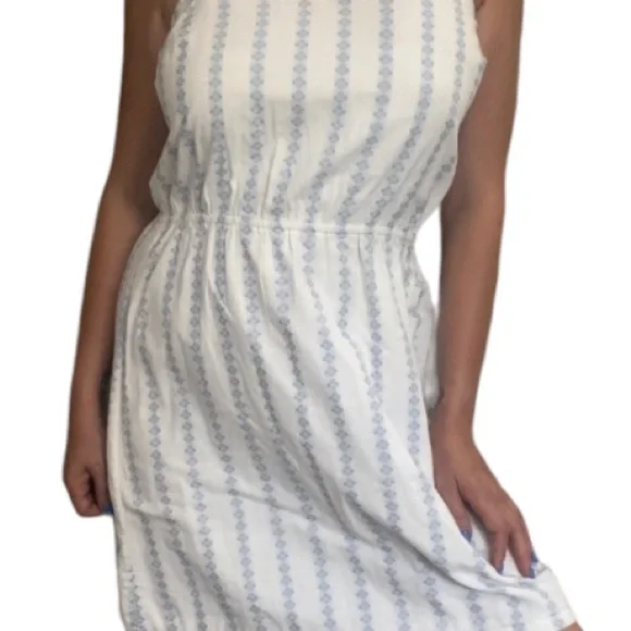 🪷❤️ EUC J. Crew fit & flare boho Cotton dress! Med stretch/adjustable straps - Picture 4 of 11